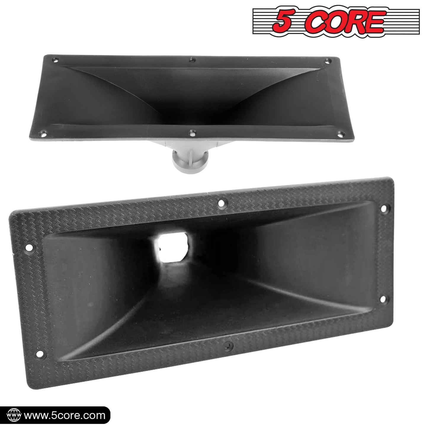 5Core Screw on Compression Driver Horn Tweeter Throat 4X10 Heavy Duty Construction