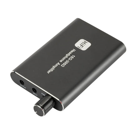 16-300Ω HIFI Headphone Amplifier Portable Earphone AMP 3.5Mm W/ Audio USB Cable